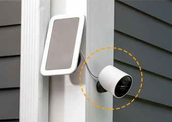 Connect the camera to the power source