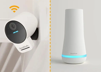 camera is within range of your SimpliSafe Base Station